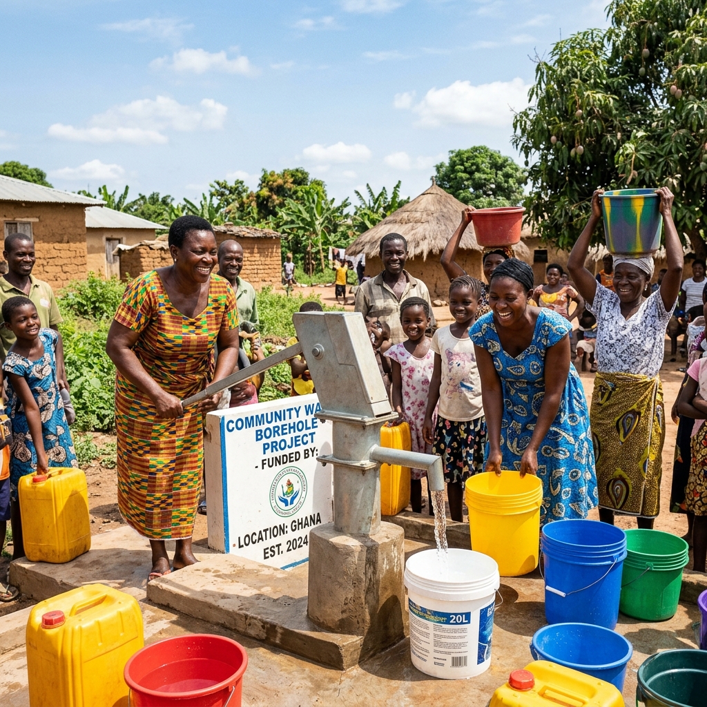 Ensuring Clean Water: Borehole Project Launched in Northern Region