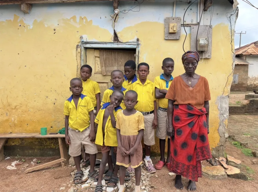 Smile4mation: Rebuilding Hope for Mary Essel, the Grandmother Raising Eight Grandchildren
